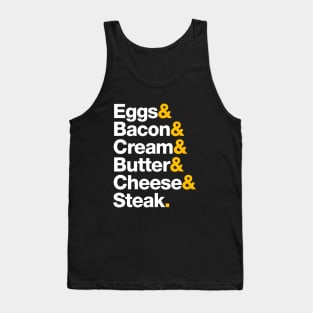 Keto Helvetica Tank Top